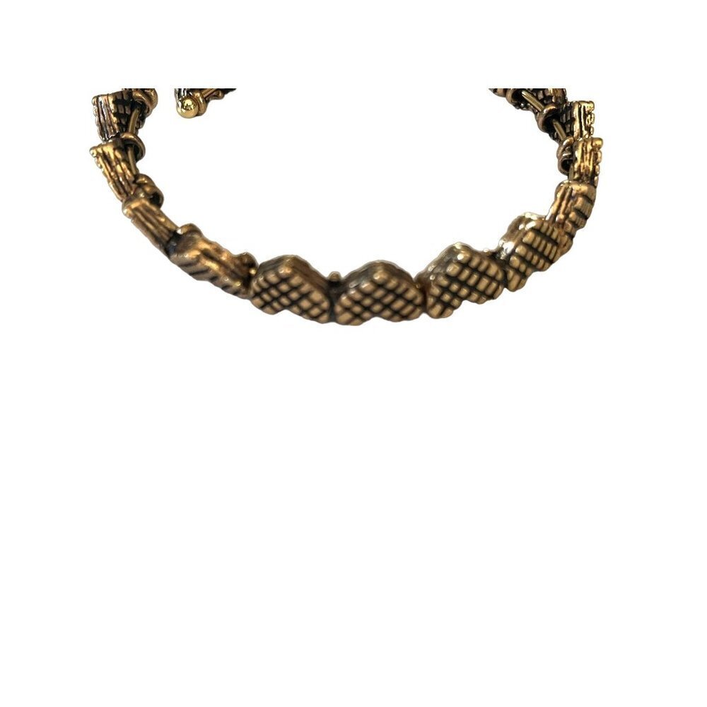 Alex and Ani "Valentine's Day Collection" Romance Hearts Gold Wrap Bracelet - Picture 11 of 11